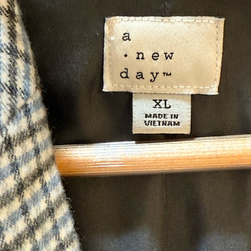 A New Day XL Plaid Blazer – Workwear Chic - Picture 3 of 4